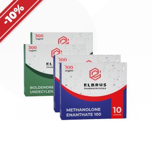 Verpackung Ein Kurs für Frauen: für Kraft und Masse. Boldenon + Methenolon enanthate