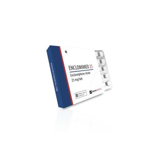 Verpackung ENCLOMIMED 25 (Enclomiphene citrate) 25 mg Deus Medical