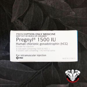 Verpackung Pregnyl 1500 IE 3 Fläschchen