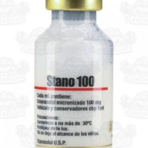 Verpackung STANO 100 (mikronisiertes injizierbares Stanozolol) 20 ml XT Gold