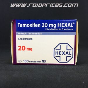 Verpackung Tamoxifen 20 mg 100 Tabletten