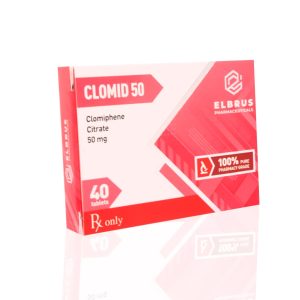 Verpackung Clomid 50 mg Elbrus Pharmaceuticals