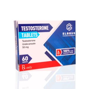 Verpackung Testosterone Tablets 50 mg Elbrus Pharmaceuticals