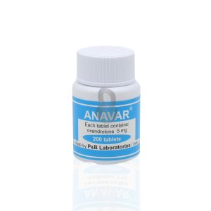 Verpackung Anavar 5 mg P&B Labs