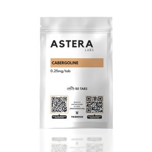 Verpackung Cabergoline 0,25 mg Astera Labs