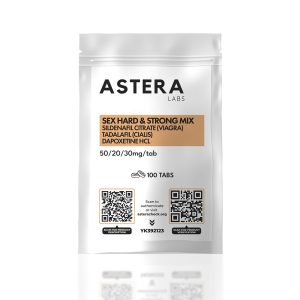 Verpackung Sex Hard & Strong Mix 100 mg Astera Labs
