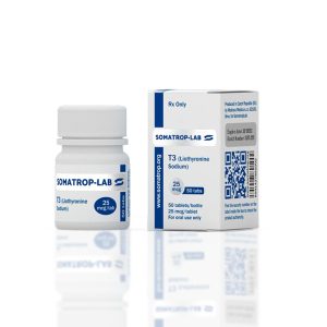 Verpackung T3 (Liothyronine Sodium) 0,025 mg Somatrop-Lab